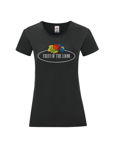 Ladies Vintage T Large Logo Print1