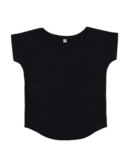 Womens Loose Fit V Neck T1