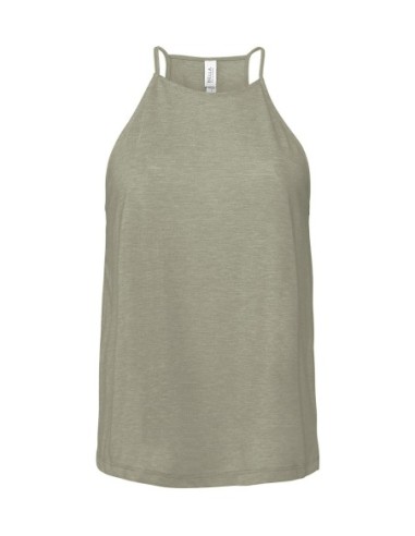 Womens Flowy High Neck Tank1