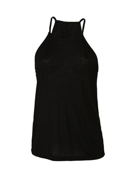 Womens Flowy High Neck Tank2