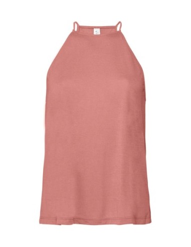 Womens Flowy High Neck Tank3