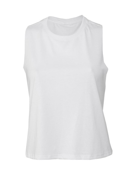 Womens Racerback Cropped Tank0
