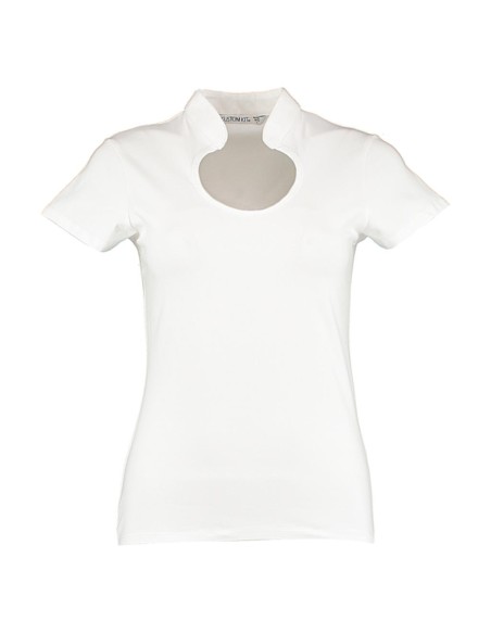 Regular Fit Keyhole Neck Top0