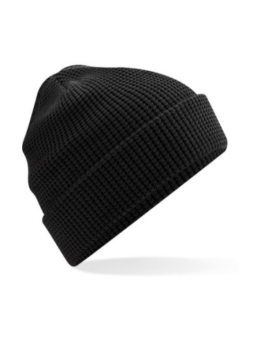 Organic Cotton Waffle Beanie0