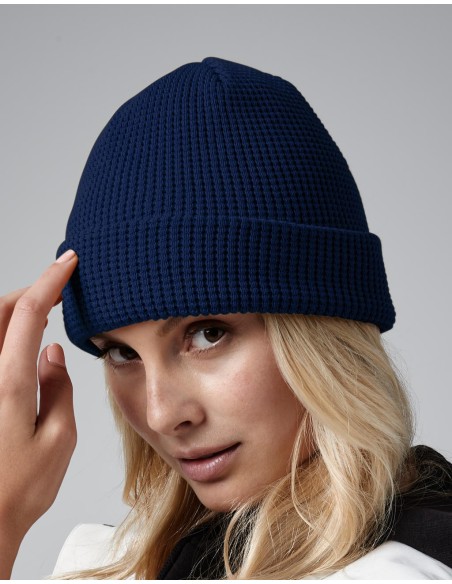 Organic Cotton Waffle Beanie8