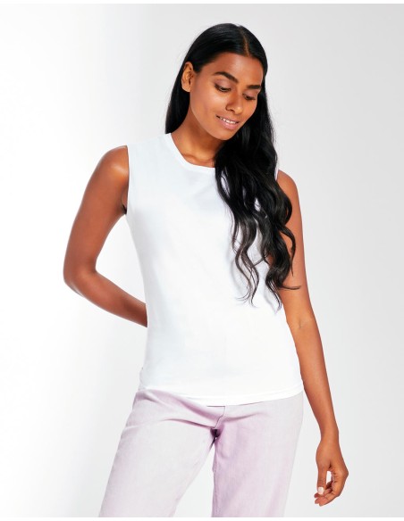 Womens Organic Raw Tank T2