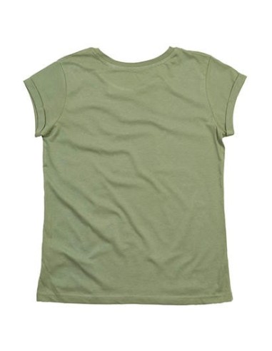 Womens Organic Roll Sleeve T4