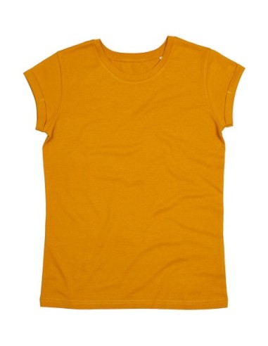 Womens Organic Roll Sleeve T5