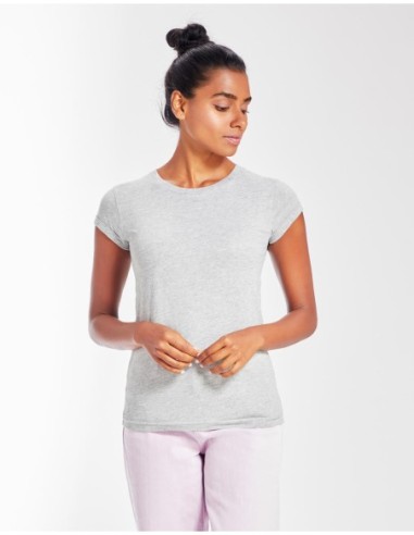 Womens Organic Roll Sleeve T6