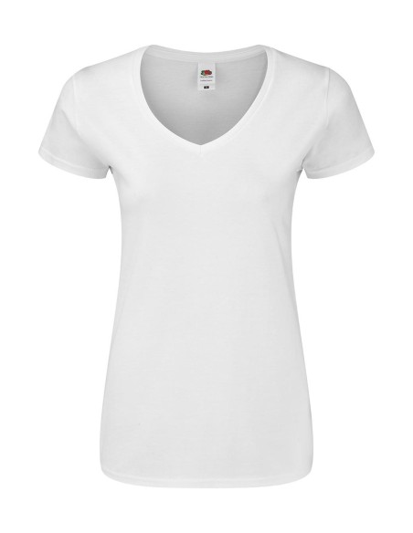 Ladies Iconic 150 V Neck T0