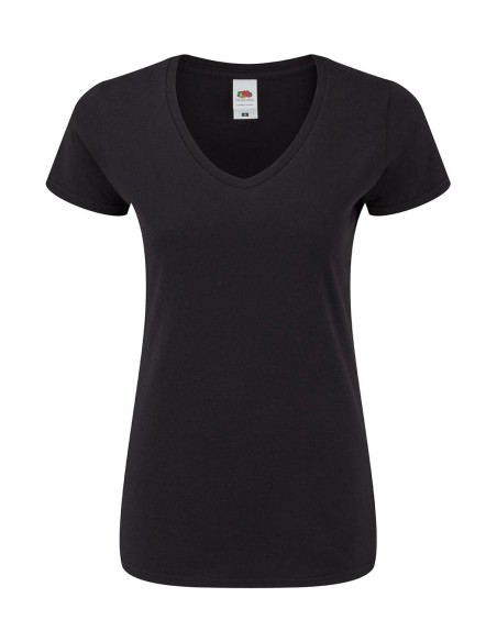 Ladies Iconic 150 V Neck T1
