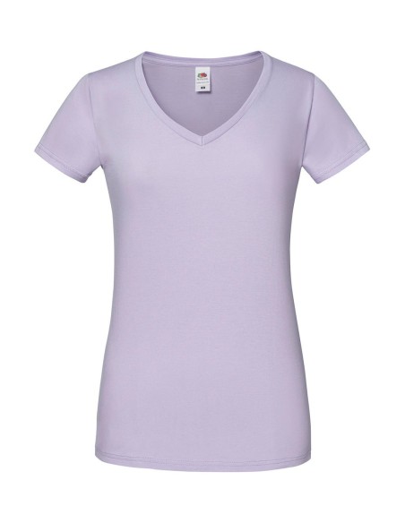 Ladies Iconic 150 V Neck T4