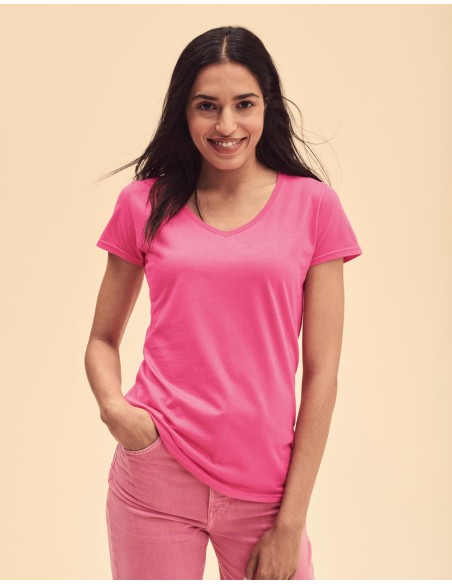 Ladies Iconic 150 V Neck T8
