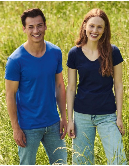 Ladies Iconic 150 V Neck T10