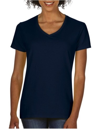 Premium Cotton Ladies V-Neck T-Shirt0