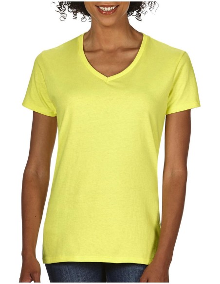 Premium Cotton Ladies V-Neck T-Shirt1