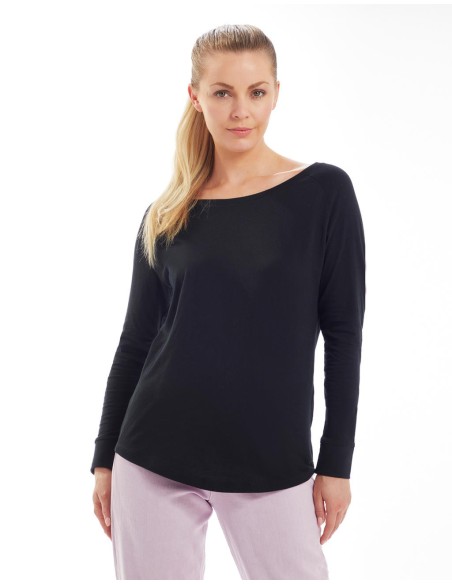Womens Loose Fit LS T2