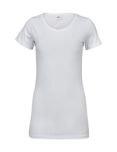 Ladies Stretch Tee Extra Long0