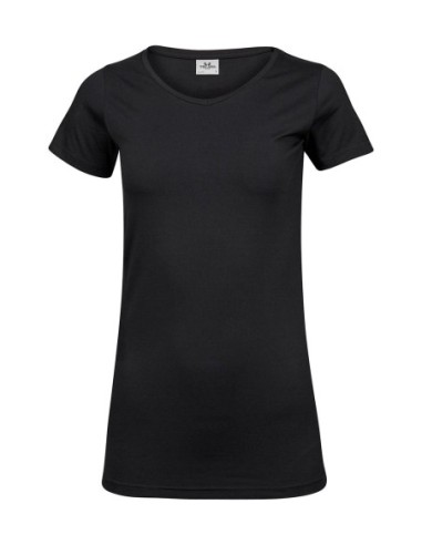 Ladies Stretch Tee Extra Long1