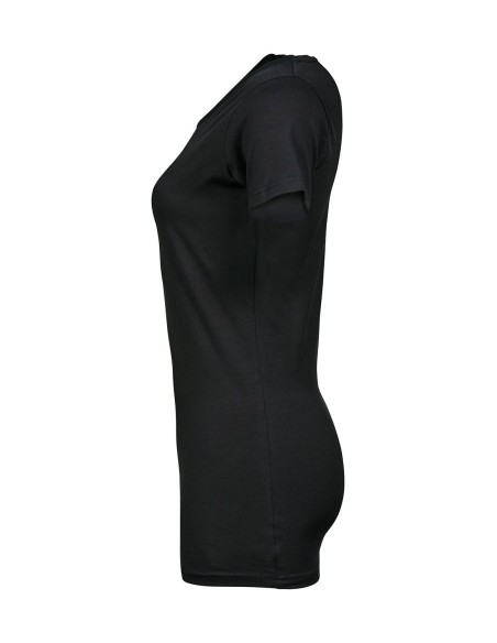 Ladies Stretch Tee Extra Long3