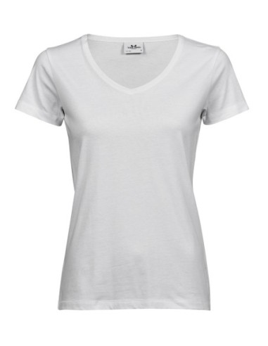 Womens Luxury V-Neck Tee0