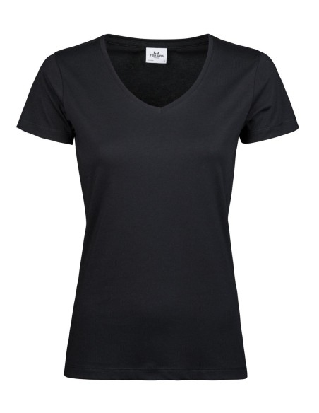 Womens Luxury V-Neck Tee1