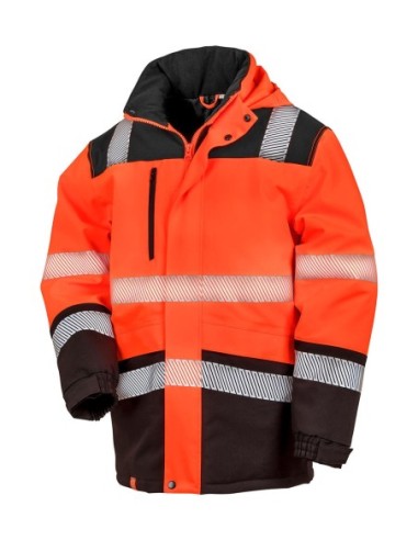 Printable Waterproof Softshell Safety Coat0