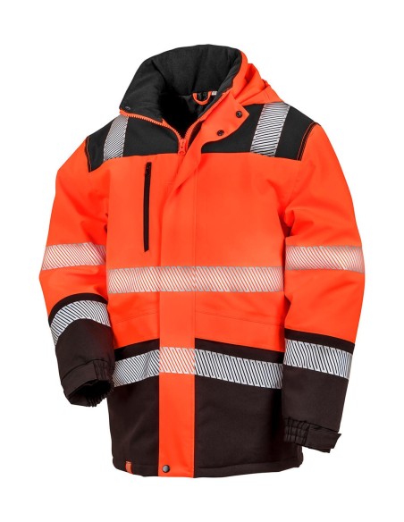Printable Waterproof Softshell Safety Coat0