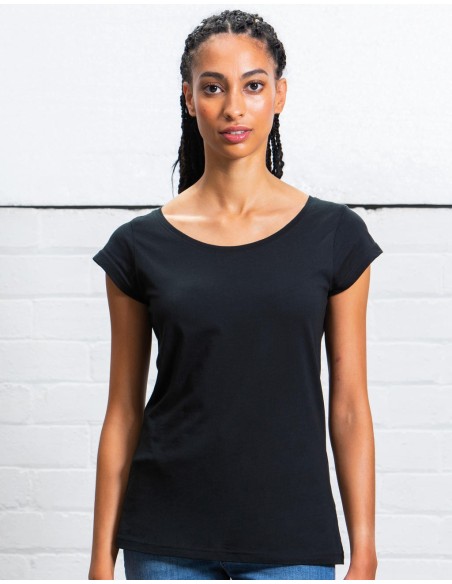 Womens Organic U-Neck T2