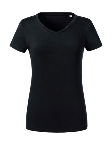 Ladies Pure Organic V-Neck Tee1