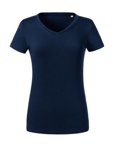 Ladies Pure Organic V-Neck Tee2