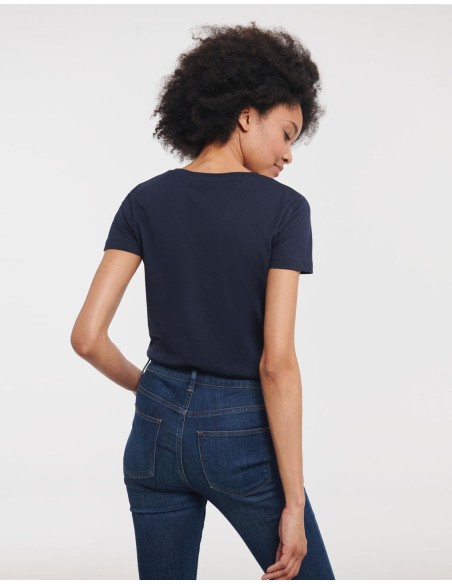 Ladies Pure Organic V-Neck Tee4