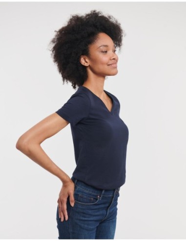 Ladies Pure Organic V-Neck Tee5