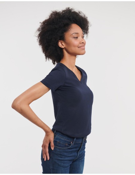Ladies Pure Organic V-Neck Tee5