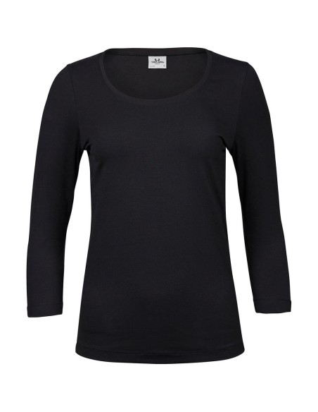 Ladies 34 Sleeve Stretch Tee1
