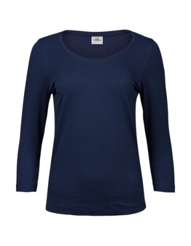 Ladies 34 Sleeve Stretch Tee2