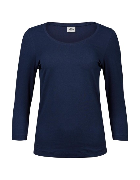 Ladies 34 Sleeve Stretch Tee2