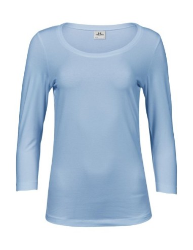 Ladies 34 Sleeve Stretch Tee3