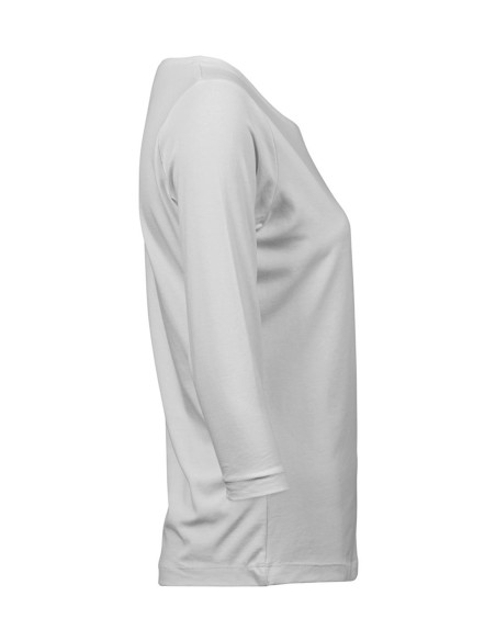 Ladies 34 Sleeve Stretch Tee7