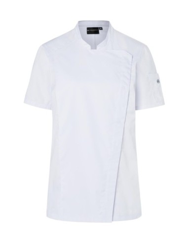 Short-Sleeve Ladies Chef Jacket Modern-Look0