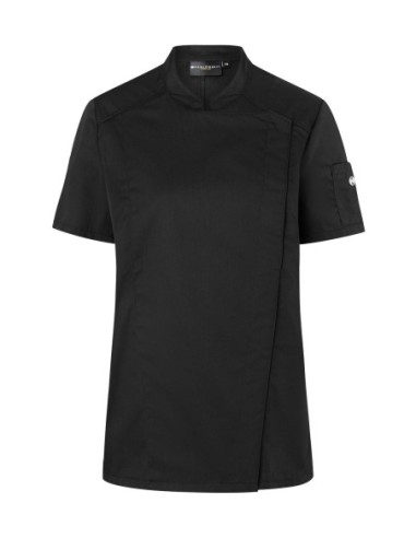 Short-Sleeve Ladies Chef Jacket Modern-Look1