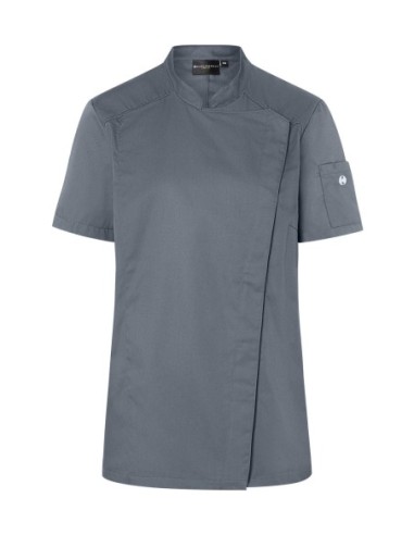 Short-Sleeve Ladies Chef Jacket Modern-Look2