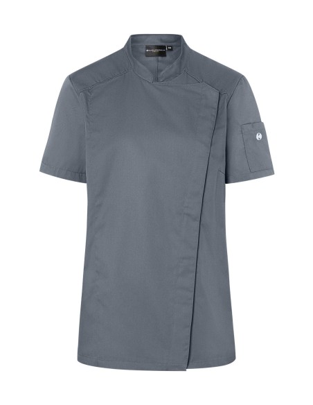 Short-Sleeve Ladies Chef Jacket Modern-Look2