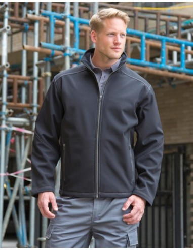 Mens Treble Stitch Softshell2