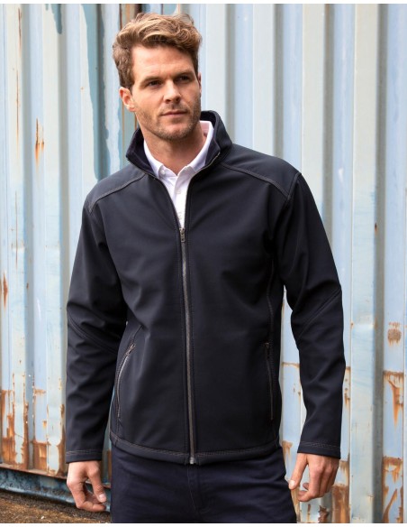 Mens Treble Stitch Softshell3