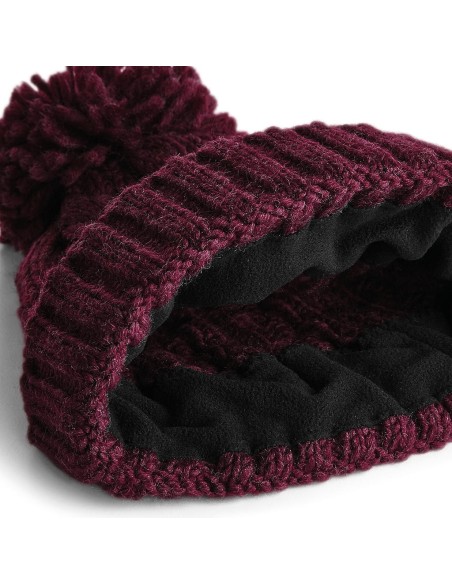Cable Knit Melange Beanie7