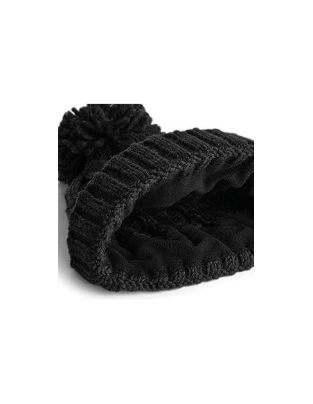 Cable Knit Melange Beanie8