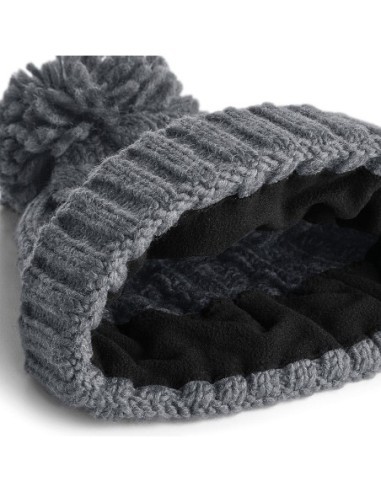 Cable Knit Melange Beanie10