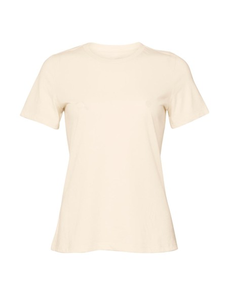Womens Relaxed CVC Jersey Short Sleeve Tee0