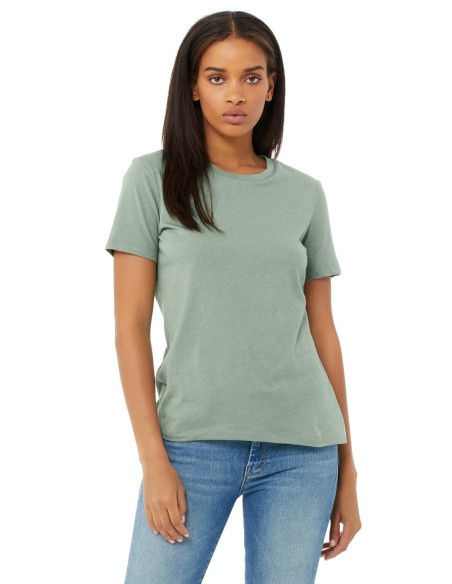 Womens Relaxed CVC Jersey Short Sleeve Tee15